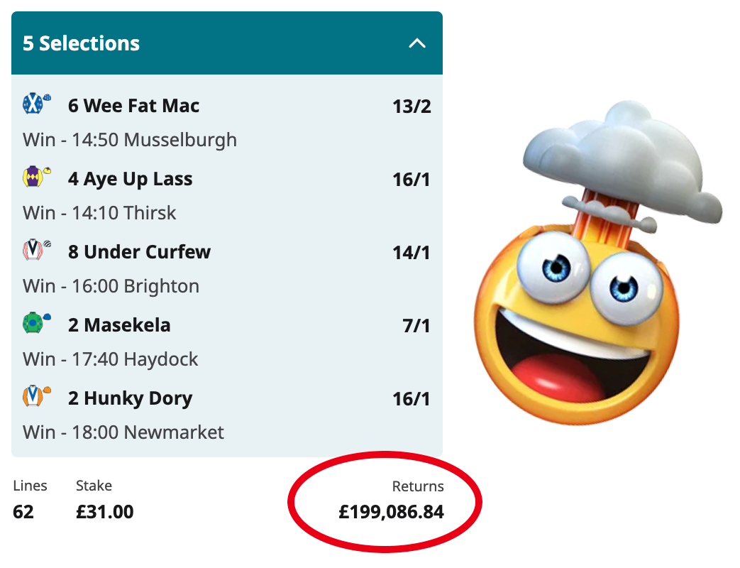 betbold betslip mind blown emoji