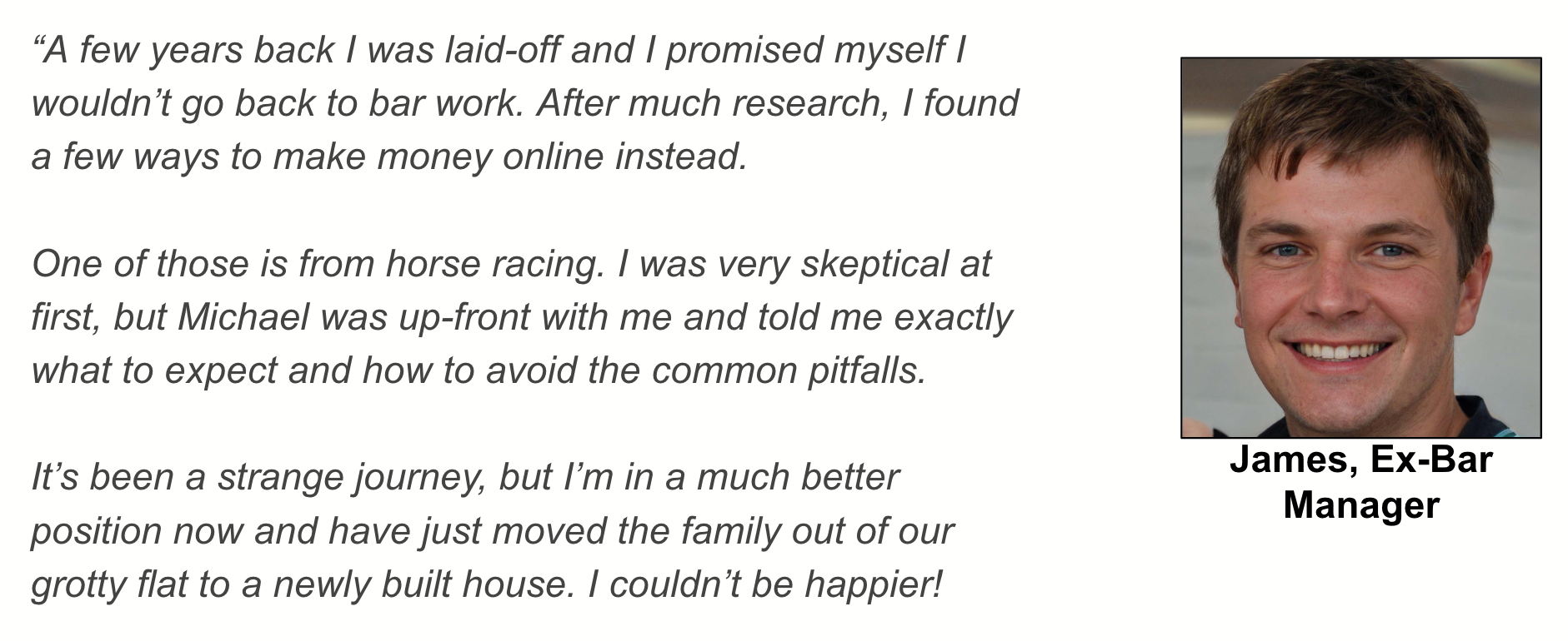 james bar manager testimonial 2024