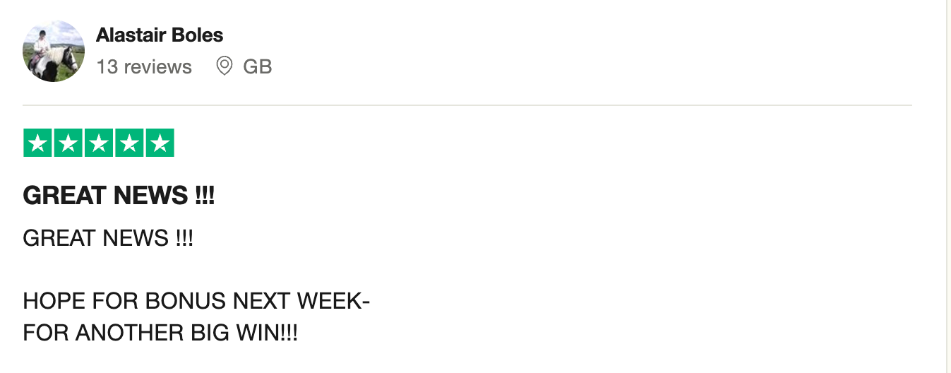 scoop6 testimonial alastair b